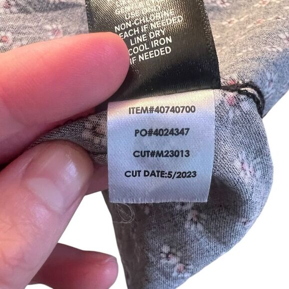 Torrid pattern short sleeve midi dress - Picture 7 of 12